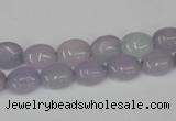 CCN514 15.5 inches 8*10mm oval candy jade beads wholesale