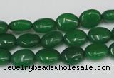 CCN522 15.5 inches 8*10mm oval candy jade beads wholesale