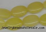 CCN535 15.5 inches 15*20mm oval candy jade beads wholesale