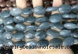 CCN5982 15 inches 13*18mm faceted oval candy jade beads