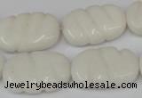 CCN680 15.5 inches 15*23mm carved oval candy jade beads wholesale