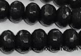 CCN941 15.5 inches 12*16mm faceted rondelle candy jade beads