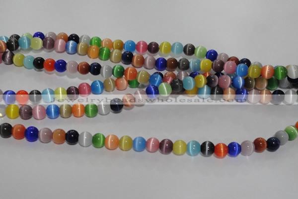 CCT1294 15 inches 5mm round cats eye beads wholesale