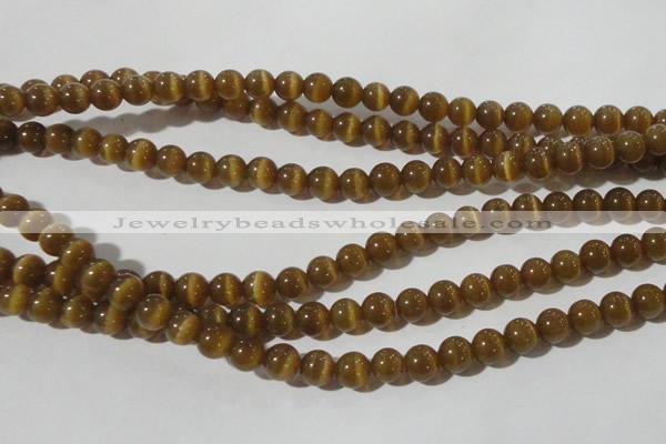 CCT1332 15 inches 6mm round cats eye beads wholesale