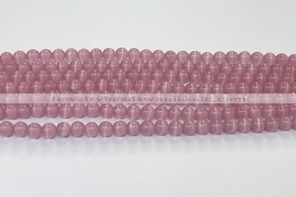 CCT1405 15 inches 4mm, 6mm round cats eye beads