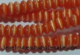 CCT216 15 inches 2*4mm rondelle cats eye beads wholesale