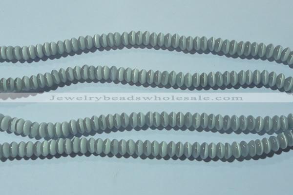 CCT231 15 inches 3*6mm rondelle cats eye beads wholesale
