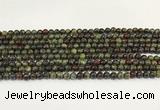 CDB340 15.5 inches 4mm round dragon blood jasper beads wholesale