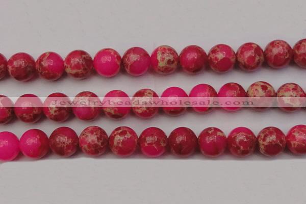 CDE2020 15.5 inches 22mm round dyed sea sediment jasper beads