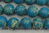 CDE2234 15.5 inches 10mm round dyed sea sediment jasper beads