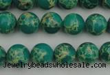 CDE2243 15.5 inches 6mm round dyed sea sediment jasper beads