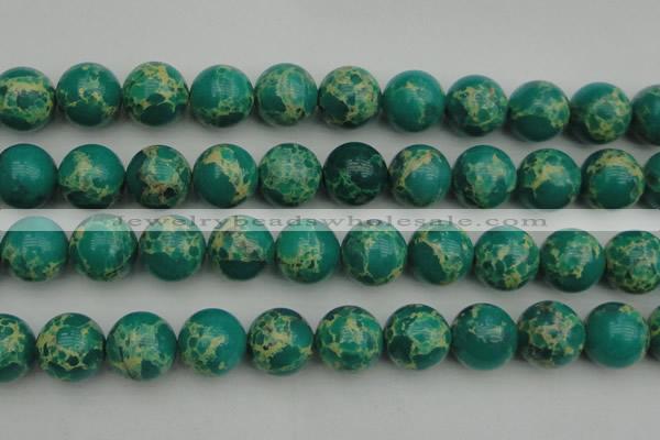 CDE2250 15.5 inches 20mm round dyed sea sediment jasper beads