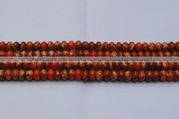 CDE2606 15.5 inches 15*20mm rondelle dyed sea sediment jasper beads