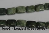 CDJ30 15.5 inches 8*10mm rectangle Canadian jade beads wholesale