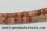 CDQ29 15.5 inches 2*4mm rondelle natural red quartz beads