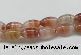 CDQ30 15.5 inches 6*10mm rice natural red quartz beads wholesale