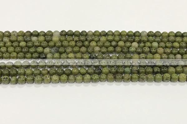 CEP201 15.5 inches 6mm round epidote gemstone beads wholesale
