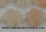 CFG1020 15.5 inches 16mm carved flower pink aventurine beads