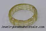 CGB671 7.5 inches 11*16mm lemon quartz bracelet wholesale