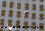 CGC151 8*10mm oval druzy quartz cabochons wholesale