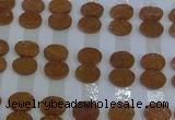 CGC198 15*20mm oval druzy quartz cabochons wholesale