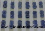 CGC211 10*10mm square druzy quartz cabochons wholesale