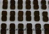 CGC225 12*12mm square druzy quartz cabochons wholesale