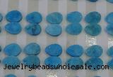 CGC250 13*18mm flat teardrop druzy quartz cabochons wholesale