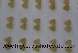 CGC63 8*8mm triangle druzy quartz cabochons wholesale