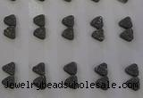 CGC64 8*8mm triangle druzy quartz cabochons wholesale