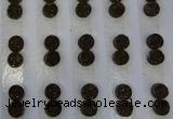 CGC82 8mm flat round druzy quartz cabochons wholesale