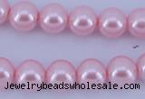 CGL310 5PCS 16 inches 20mm round dyed plastic pearl beads wholesale