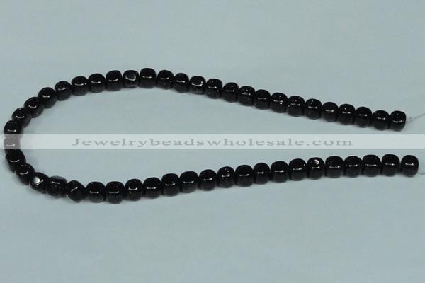 CGS114 15.5 inches 8*8mm cube blue goldstone beads wholesale