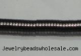 CHE238 15.5 inches 1*4.5mm dish hematite beads wholesale