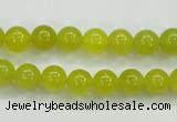 CKA04 15.5 inches 8mm round Korean jade gemstone beads
