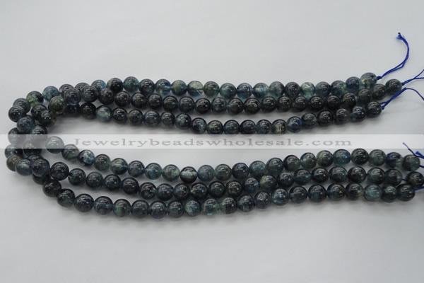 CKC222 15.5 inches 8mm round natural kyanite beads wholesale