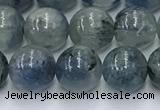 CKC775 15.5 inches 8mm round blue kyanite beads wholesale