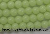 CLU03 15.5 inches 8mm round luminous stone beads wholesale