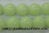 CLU05 15.5 inches 12mm round luminous stone beads wholesale