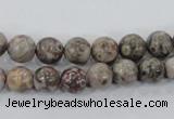 CMB03 15.5 inches 8mm round natural medical stone beads wholesale