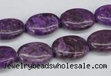 CMB36 15.5 inches 13*18mm oval dyed natural medical stone beads