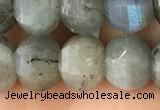 CME210 15.5 inches 7*9mm - 8*10mm pumpkin labradorite beads