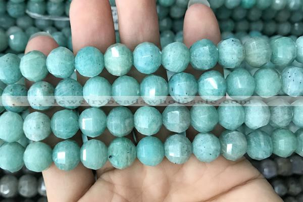 CME241 15.5 inches 10*11mm - 10*12mm pumpkin amazonite beads