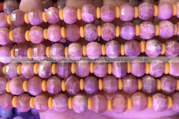 CME313 15.5 inches 8*10mm pumpkin moonstone gemstone beads