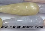 CMG465 15 inches 10*30mm teardrop morganite gemstone beads
