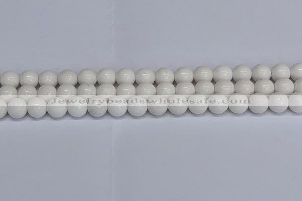 CMJ05 15.5 inches 12mm round Mashan jade beads wholesale