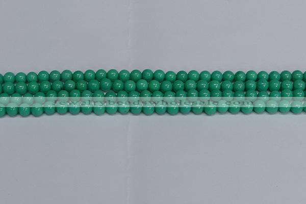 CMJ100 15.5 inches 6mm round Mashan jade beads wholesale