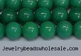 CMJ102 15.5 inches 10mm round Mashan jade beads wholesale