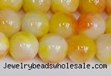 CMJ1051 15.5 inches 8mm round jade beads wholesale