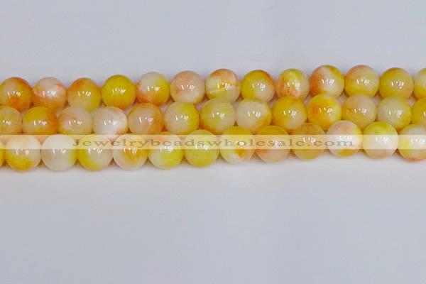 CMJ1053 15.5 inches 12mm round jade beads wholesale
